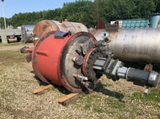 300 gallon Pottstown Metal Welding, Stainless Steel Reactor, with Jacket and Mixer, 15/FV @ 212°F, 65 PSI