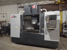 Haas #VF-3YT/50, vertical machining center, 3-Axis, 40" X, 26" Y, 25" Z, 7500 RPM, 30 automatic tool changer