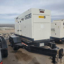 158 KW Multiquip #DCA180, diesel generator set, 3447 hours, S/N 8900381, 2010