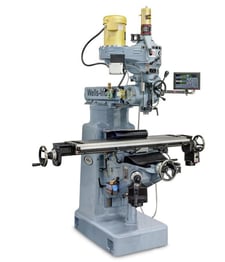 Wells-Index #847, vertical knee mill, 11" x 50" table, 2 HP, NEW