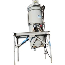 1300 cfm Camcorp, Pulsejet Dust Collector Filter Receiver, 180 sq.ft., bags 6' long, 6" air inlet, 8" air
