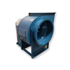 7500 cfm @ 4 S.P., Twin City Fan #BCV-245, centriugal fan, 7.5 HP, 1755 RPM, 24" inlet, 17.5" x 23.5" outlet