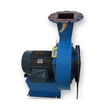 5080 cfm @ 31 S.P., Robinson Inc. #RL40-18, pressure blower, 40 HP, 3550 RPM, 13" inlet, 10" outlet