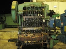 10 Ton, Waterbury-Farrel #200-11, Transfer Press, Crank Eyelet, 11 Station, 4-1/4" center distance, 8"