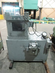 200 Ton, M & N, Four Post Hobbing Press, 8" stroke, 8" opening