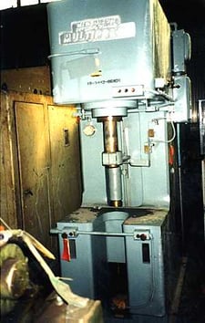 50 Ton, Denison #NA50.D10.A112, Hydraulic Multipress, 15" stroke, 12" throat, 31-1/4" x 19-1/2" bed