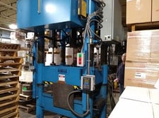 68 Ton, Beckwood, 4-post Hydraulic Press, 14" stroke, 22" daylight, 36" x 40" bed