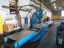 75 Ton, Watson Stillman, Vertical Straightening Press, 6 " rod, 22" stroke, 18' table length