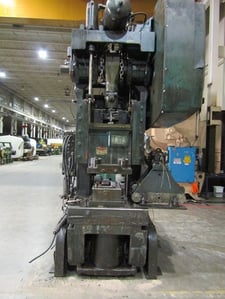 110 Ton, Bliss #C-110, OBI Press, 6" stroke, 17" shut height, 4" adjustment, 55 SPM