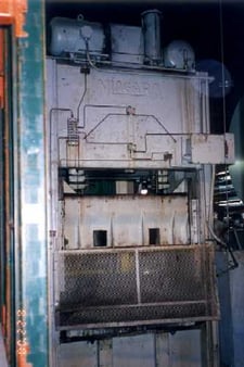 100 Ton, Niagara #67-1/2C-4-1/2-S2-105-48-30, straight side double crank Press, 9" stroke, 19" shut height