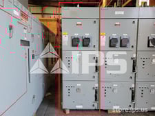 400 Amps Sa 81000 Series Vacuum Indoor Switchgear 5 KV Two 400 Amps Drawout Contactor Compartments, Control