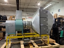 4000-5000 cfm United Air #SHN60-XB Smog Hog, Dust / Mist Collector, right to left airflow, 2007