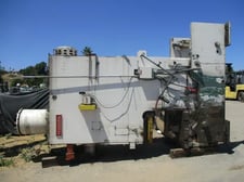 250 Ton, Niagara, OBI punch press, 10" stroke, 32 SPM, 58" x 34" bed, air clutch