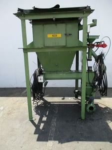 Tascol Industrial Hopper Feeder w/ Auger Feed - Vibration - Automatic Valves