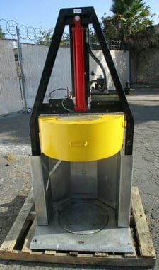 New Pig #DRM656, waste compactor press, pneumatic air powered, spark resistant