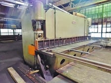 1/2" x 16' Pacific #500R-16, Hydraulic Shear, 16' 3" housing distance, 30" back gauge, 36 SPM