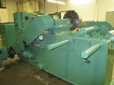 12" x .157" Nobs Slitting Line, 500 kg, uncoiler, recoiler, auxiliary recoiler
