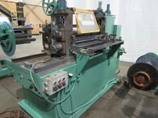 24" Ramec/Ruesch, Precision Slitting Line, 21" entry ID, 16" exit ID, Console and Control Cabinet, 1993