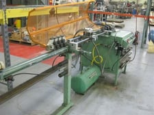 7/8" Coilco #8948, Thin Wall Copper Tube Straight & Cut Line, 7 vertical / 5 horizontal, 36" feed, rotary