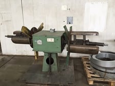 2500 lb. Double End Coiler, expanding mandrels