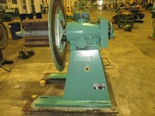 4000 lb. Littell #40-18, automatic centering reel, 69" outside dimensions, 20" ID, 18" width, handcrack ID