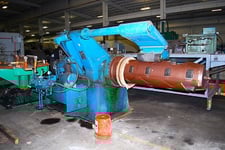 30000 lb. Mckay #69-3903-11, Uncoiler, 60" width, 69" mandrel width, 20" ID, 72" outside dimensions