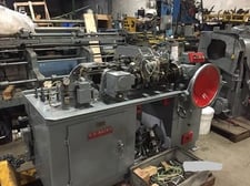 Baird #104, Multi-slide Wire Machinery, 1/32" wire diameter, 7/8" stock, 4 1/4" feed, 550 SPM, Air