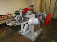 Nilson #S-3, Wire Forming Fourslide Machine, 2-Plane Straightener, Split Cams, Sealed Gears, 7 roll
