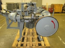 Nilson #S-3HD, 4-slide Wire Forming Machine, 3/16" wire diameter, 1-3/16" ribbon, cut-off, shell cams