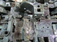 Nilson #S-1, Wire Forming Four Slide Machine, 3/32" wire diameter, 8" feed, Straightener, stripper, solid