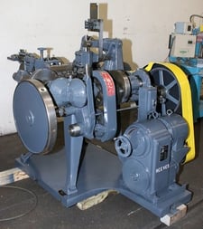 Nilson #S-2, Fourslide Wire Forming Machine, 1/8" wire diameter, sealed gears, solid cams, 10" stroke
