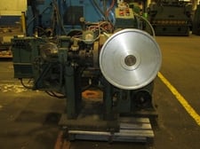 Nilson #S-1, Four Slide Wire Forming Machine, 3/32" wire diameter, 1" strip, 8" feed, 234 SPM, 2 plane