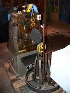 No. 14CT National, Wire Spring Coiler Machine, Segment Type, 100 PPM, .055" wire diameter, 1.18" spring