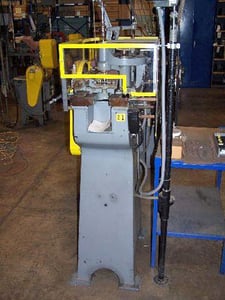 No. 0 Sleeper & Hartley, Torsion Spring Machine, Series 607, 0.0258" capacity, 25 coil turns, 6-1/4" feed