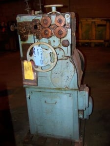 No, W-21 Torrington, Wire Spring Coiling Machine, 072" wire, 1-9/16" coil outside dimension, 600" length per