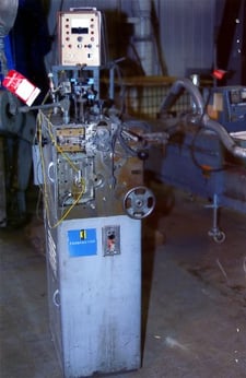 No. W-10A Torrington, Wire Spring Coiler, .028" wire, 24" spring, 7/8" coil outside dimension, 243 PPM