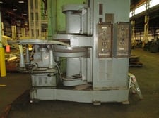 Besly #929, Double Vertical Spindle Disc Spring Grinder, 30" grinding wheel, 60" Rotary Dial, 5500 FPM