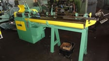 5/16" Lewis #2CV-5, Wire Straightener & Cut Off, 72" length, 250 FPM, 5-die rotary straightener, 2 exit pinch