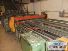 Engel #616USii, coil duct line, 16 gauge, 6 station, 48", 60", 72" coil stands, beaer, notcher, 1997, #31941