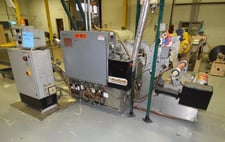 24" Lamiform #Thermolam-1, laminating station with unwind & rewind, s/n #0002,1998