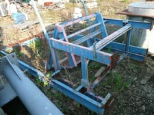 Gaylord, custom fabricated dumping station, including 1 ton bridge crane, pendant Control