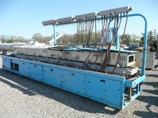 Maplan #527, Stainless Steel vacuum/cooling tank, 18" W x 12" D x 20' L, 1999