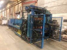 Brown #MC5500, 50" x 42" thermoformer, with servo driven chain indexing