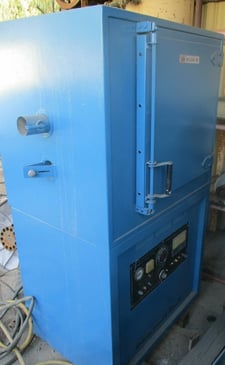 20" width x 20" D x 20" H Blue M #POM-6680G-1, electric batch furnace, 1300&deg;F