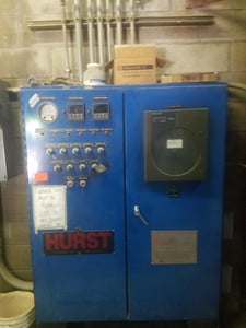 200 HP Hurst, Hybrid Boiler system, 150 PSI, Deaerator Tank, 1995