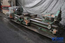 32" x 96" American #25 Pacemaker lathe, 20" swing over cross slide, 4-jaw 24" chuck, 30 HP, #58992
