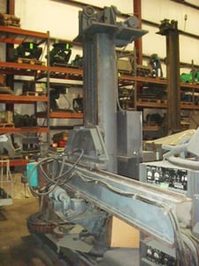 4' x 8' Ransome #1212, Welding Manipulator With Travel Car And Track