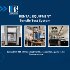 Tensile And Compression Test Systems Rental