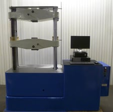 200000 lbf. (1000kn) Riehle #FS-200, 3 screw electro-mechanical tension & compression testing machine updated