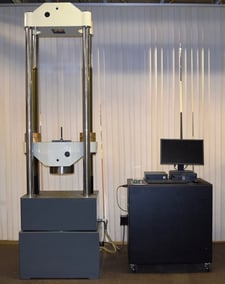 300000 lbf. (1500kn) Riehle #PA-300, hydraulic tension & compression testing machine